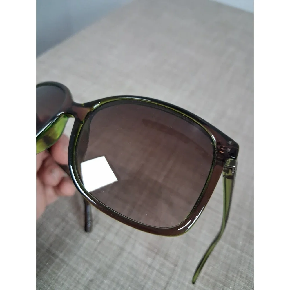 Von Zipper Castaway Sunglasses BRN Brown Lime Duo